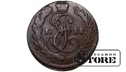 Russian Empire, 1 Denga, 1788 year, Catherine II