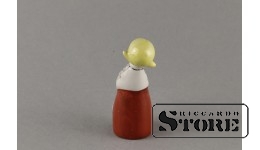 статуэтка, Девочка с ромашкой, фарфор, Рига , Рижская фарфоровая фабрика, автор модели - Айна Меллупе, 70-Е ГОДЫ , 7.7 см
