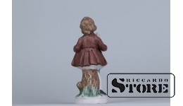 Статуэтка, Приветствие , Бисквит, Европа ,19 век , 13 см