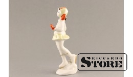 Статуэтка, Фарфор,  Фигуристка , ЛЗФИ , 50-годы 13,5 см