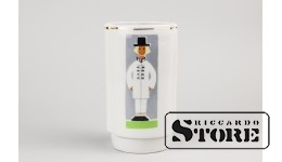 Ваза, фарфор, Рига, Рижский фарфоровый завод, 60-е годы, второй сорт  , 11,5 cm , CSA369