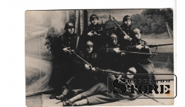 Старинная открытка "Латвийская артилерия" 1923.год CSA574
