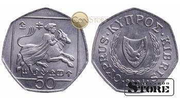 КИПР , 50 ЦЕНТОВ 2004 ГОД