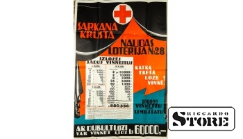 Red cross money lottery, number 28