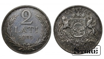 Latvia 2 Lati 1925