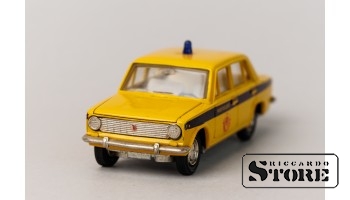 Aвто модель "ВАЗ 2101 - Милиция", металл, СССР, Вторая половина 20-го века