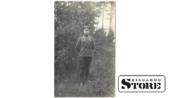 Старинная открытка "Солдат. Вентспилс. 1922 г."