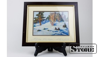 Живопись, Дюны в Вецани. Лиллия Бите , 17 x 12 cm