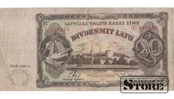 LATVIA, 20 Lati 1935 gads - C138837