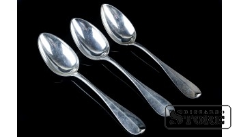 Серебряные ложки , 84 проба , Российская Империя , 247 г CSA768