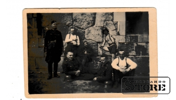 Старинная открытка Латвийские солдаты CSA867