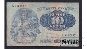 Estonia 10 Krooni 1937