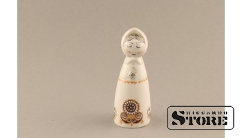 Статуэтка, Солонка, фарфор, Рига, Рижская фарфоровая фабрика, 1960 г.
