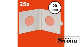 HARTBERGER mündirõngad 20 mm, iseliimuvad. Pakendis 25 tükki.