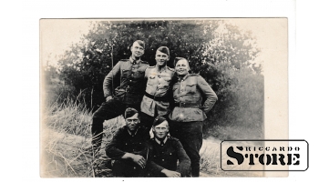 Старинная открытка Латвийские солдаты CSA845