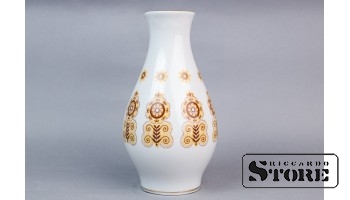 Ваза, фарфор, Рига, Рижский фарфоровый завод, 70е годы, второй сорт