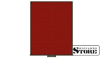 Numizmatikos dėžutė RAUCHGLAS modifikacijoje 4 komplektams Vokietijos pašto ženklų (DM).