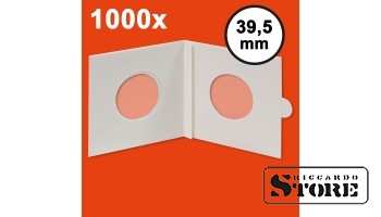 HARTBERGER mündiraamid 39,5 mm, isekleepuvad. Iepakojumis 1000 tk. Täiuslik lahendus monete turvaliseks ja mugavaks hoidmiseks.