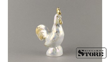Статуэтка, Петушок , фарфор, Рига , Рижская фарфоровая фабрика, 80 - е годы , 13,8 см