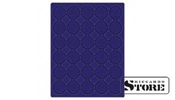 Mėlynas veliūrinis dėklas 2226ME (Ø39,5 mm)