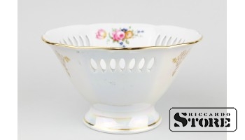Конфетница, фарфор, Рига, Рижский фарфоровый завод, 80-е годы CSA642