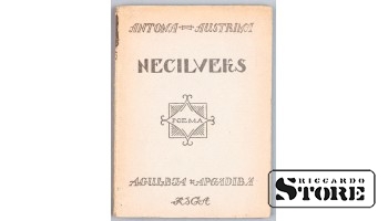 Книга "Нелюдь", Антонс Аустриньш, Рига, изд.А.Гулбья, 1930годы, CSA1011