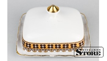 Маслёнка, фарфор, Рига, Рижский фарфоровый завод, 80е годы CSA815