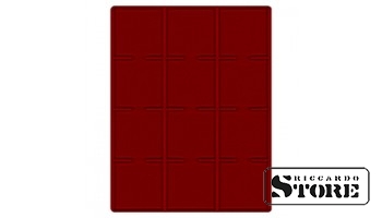 Dark red velour tray, model 2613E, designed for coins with a diameter of 68 mm. A perfect solution for neat storage and display of large collectible coins.