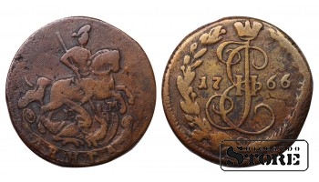 Russia Denga 1766
