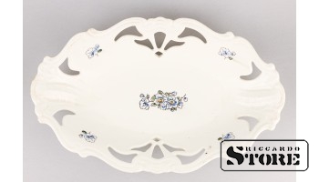 Сервировочное блюдо, фаянс, Рига, Рижская фарфоро-фаянсовая фабрика, 50е годы CSA717