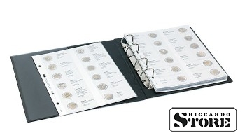 Illustrated PUBLICA M album for storing 2 euro coins. Volume 2 (chronologically from Italy 2015)