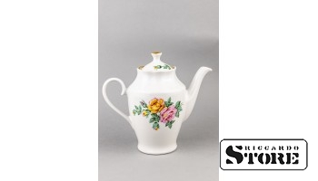 Фарфор, Чайник , Рига, Рижская фарфоровая фабрика, 19 см