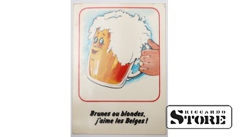 Винтажная открытка Пиво. 20 в. #NT242