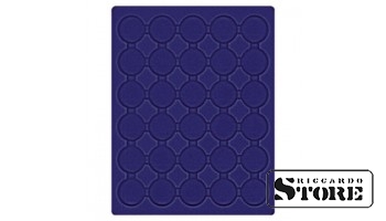 Blue velour tray 2537ME (Ø37.5 mm)