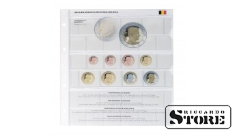 Illustrated karat sheet from the series "New EU Members." Change of Dynasty, Belgium.