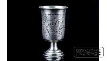 Серебряный бокал , 875 проба, 29 г , СССР CSA761