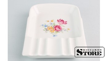 Пепельница, фарфор, Рига, фабрика Кузнецова, 1937 год