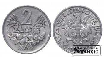 Польша, 2 злотых, 1974. год, Алюминий