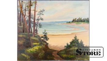 Живопись, Взморье, Владимир Свиклис, 1993 год, 51.5x62cm CSA1034
