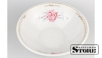 Сухарница из сервиза "Регина", фарфор, Рига, Рижский фарфоровый завод, автор формы Таисия Полуйкевич 1967-1970 CSA776
