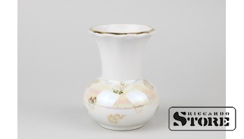 Ваза, фарфор, Рига, Рижский фарфоровый завод, 80-е годы, первый сорт , 9 cm , CSA255