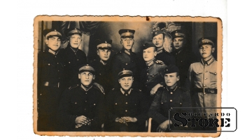 Старинная открытка Латвийские солдаты CSA848