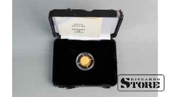 Латвия, 10 латов, Золотая история, 1998, золото