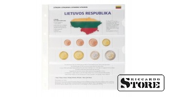 Illustrated karat sheet from the “New EU Members” series, Lithuania