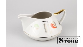 Молочник Сакта, фарфор, Рига, Рижский фарфоровый завод, Автор Зина Улсте, 1960-1963, первый сорт CSA261