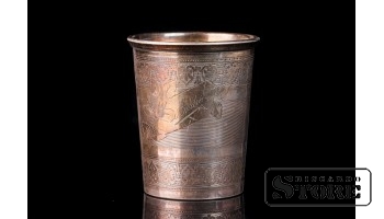Рюмка с памятной надписью, серебро, 66 гр. CSA1095