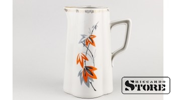 Кувшин, фарфор, Рига, Рижская фарфоро-фаянсовая фабрика, 50е годы, первый сорт CSA749