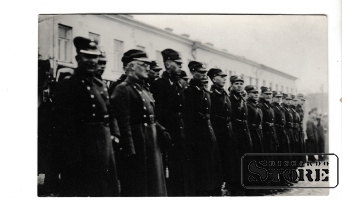 Старинная открытка "Латвийские солдаты" CSA348