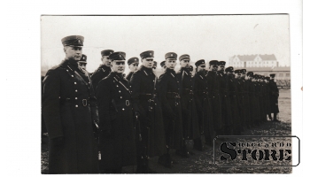 Старинная открытка "Латвийские солдаты" CSA354
