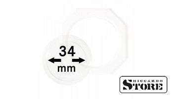 OCTO coin capsules 34 mm, set of 2 capsules